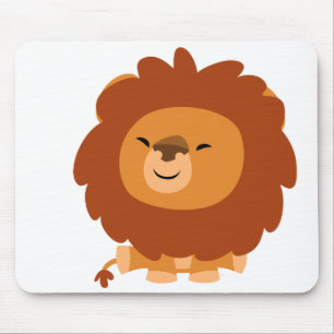 Tapis De Souris Joli Cartoon Lion Mousepad