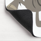 Tapis De Souris Joli Cartoon Tap Danser Wildebeest Mousepad (Coin)