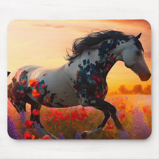 Tapis De Souris Joli cheval (Devant)
