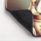 Tapis De Souris Joli chiot Whippet (Coin)
