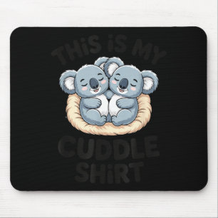 Tapis De Souris Joli Couple De Koalas C'est Mon Câlin