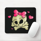 Tapis De Souris Joli crâne (Avec souris)
