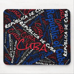 Tapis De Souris Joli Cuba Drapeau Couleurs Patriotique
