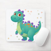 Tapis De Souris Joli Dino Dans L'Espace (Avec souris)