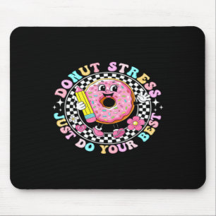 Tapis De Souris Joli donut avec crayon amusant retour à l'école
