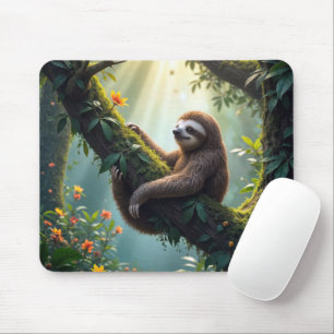 Tapis De Souris Joli emplacement dans une forêt tropicale