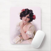 Tapis De Souris Joli En Rose (Avec souris)