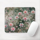 Tapis De Souris Joli Fleur sauvage (Avec souris)
