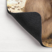 Tapis De Souris Joli groupe de singes Souris (Coin)