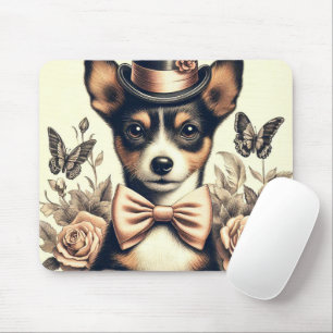 Tapis De Souris Joli Jouet Vintage Fox Terrier