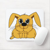 Tapis De Souris Joli lapin gras Mousepad (Avec souris)