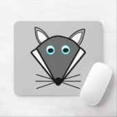 Tapis De Souris Joli loup d'Halloween Mousepad (Avec souris)
