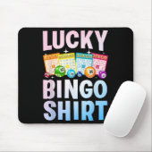 Tapis De Souris Joli Lucky Bingo Art Pour Hommes Femmes Joueur Bin (Avec souris)