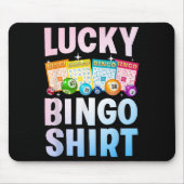 Tapis De Souris Joli Lucky Bingo Art Pour Hommes Femmes Joueur Bin (Devant)