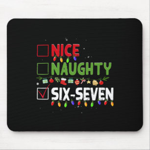 Tapis De Souris Joli Mauvais 67 Six Sept Noël Drôle 6 7 Meme
