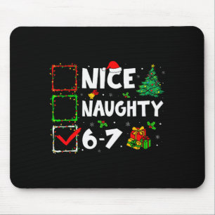 Tapis De Souris Joli Mauvais 6 7 Mème 6 7 Noël Six Sept Xmas