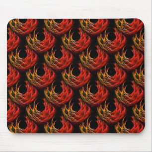 Tapis De Souris Joli motif d'art abstrait moderne boho élégant #50