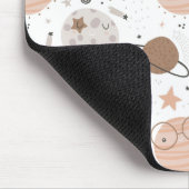 Tapis De Souris Joli Motif Doodle Planet (Coin)