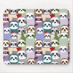 Tapis De Souris Joli Motif Sloth