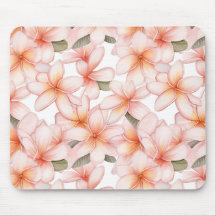 Joli Pastel Plumeria rose Frangipani Floral