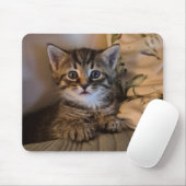 Tapis De Souris Joli petit chat (Avec souris)