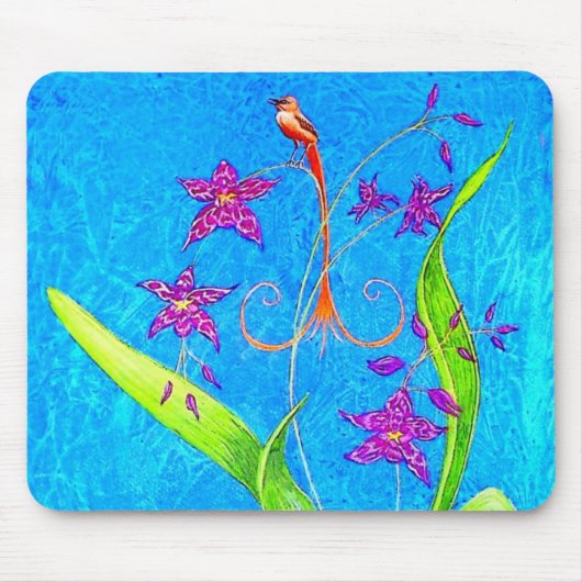 Tapis De Souris Joli petit orchidée (Devant)