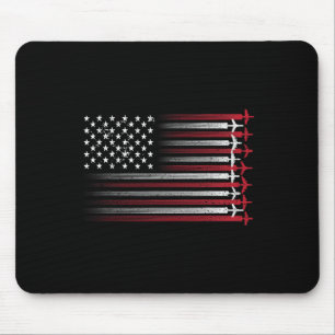Tapis De Souris Joli pilote d'avion Art pour hommes femmes aviatio