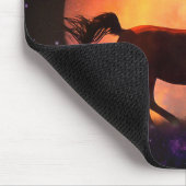 Tapis De Souris Joli sac à souris Cheval et Lune (Coin)