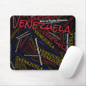 Tapis De Souris Joli Venezuela couleurs drapeau patriotique (Avec souris)