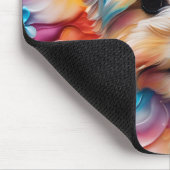 Tapis De Souris Joli Yorkie coloré Mousepad (Coin)