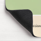 Tapis De Souris Jolie bande estivale et nom du script (Coin)
