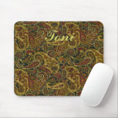 Tapis De Souris Jolie conception Mousepad d'impression de Paisley (Avec souris)