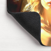 Tapis De Souris Jolie Dame (Coin)