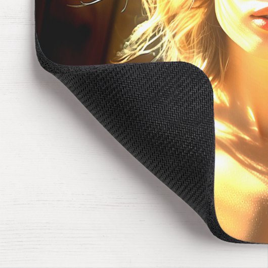 Tapis De Souris Jolie Dame (Coin)