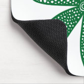 Tapis De Souris Jolie Fleur - Vert Forêt (Coin)