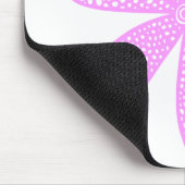 Tapis De Souris Jolie Fleur - Violet clair (Coin)