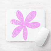 Tapis De Souris Jolie Fleur - Violet clair (Avec souris)