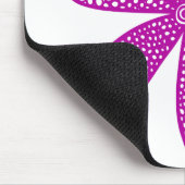 Tapis De Souris Jolie Fleur - Violet profond (Coin)