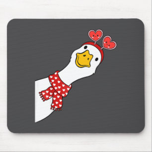 Tapis De Souris Jolie Oie Xoxo Sois Mienne Joyeuse Saint-Valentin 