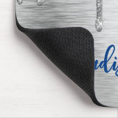 Tapis De Souris Jolie Parties scintillant bleue moderne Drivers mo (Coin)