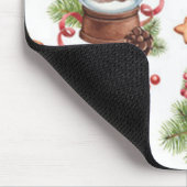 Tapis De Souris Jolie souris de Noël Pad (Coin)