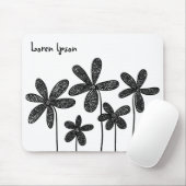 Tapis De Souris Jolies fleurs (Avec souris)