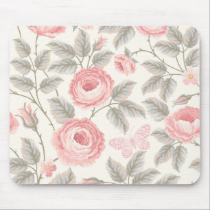 Tapis De Souris Jolies Fleurs Florales Souris Pad