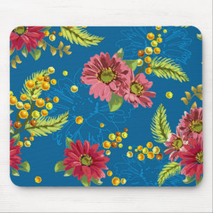 Tapis De Souris Jolies Fleurs Florales Souris Pad