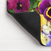 Tapis De Souris Jolies Pansies (Coin)