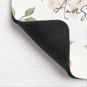 Tapis De Souris Jolies Pêches Floral (Coin)