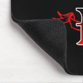 Tapis De Souris Jolly roger F Monogramme initial (Coin)