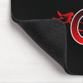 Tapis De Souris Jolly roger G Monogramme initial (Coin)