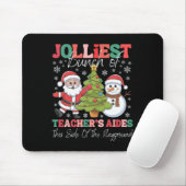 Tapis De Souris Jolmost Teacher's Aides Christmas Playground Funn (Avec souris)