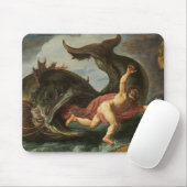 Tapis De Souris "Jonah and the Whale" mousepad (Avec souris)